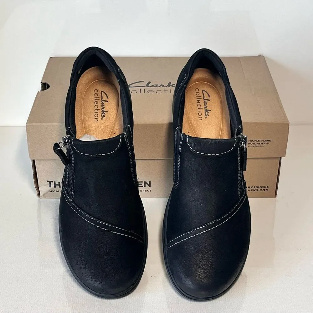 Clarks rounded toe